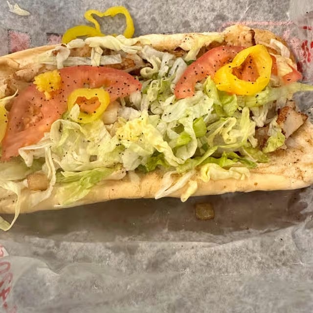 Turkey & Cheese Sub.