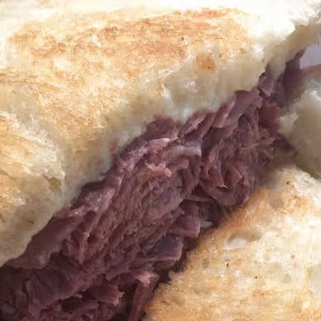 Pastrami Grilled Sandwich.