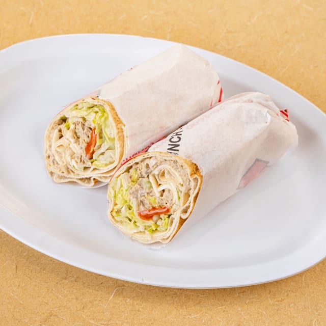 Tuna Salad Pita Roll.