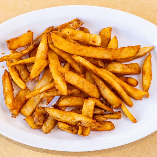Lite Beer-Battered French Fries.