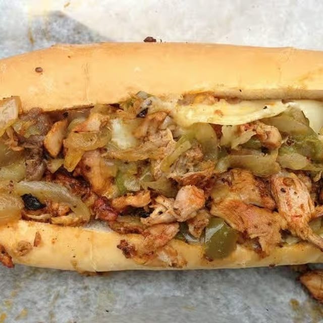 Italian Sausage Philly & Cheese Sub.