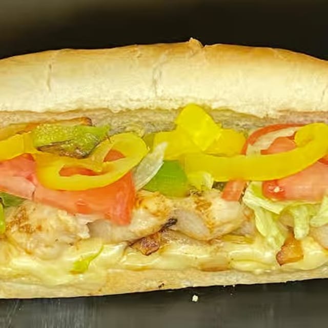 Chicken Philly & Cheese Sub.