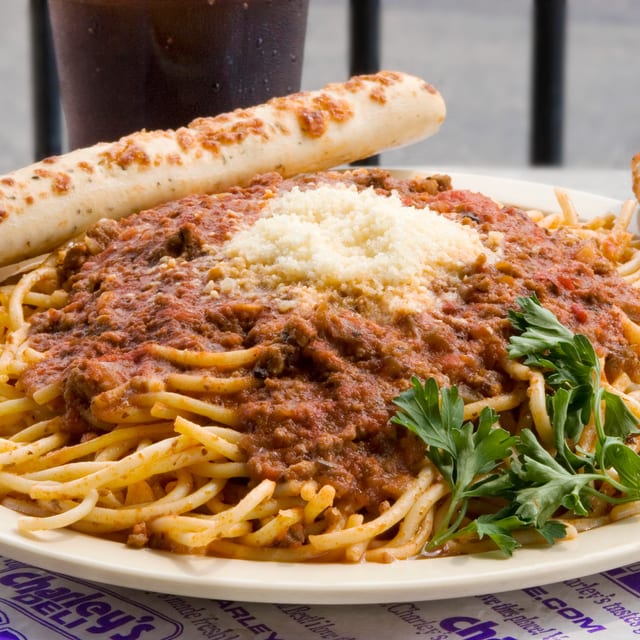 Spaghetti with Meat Sauce.