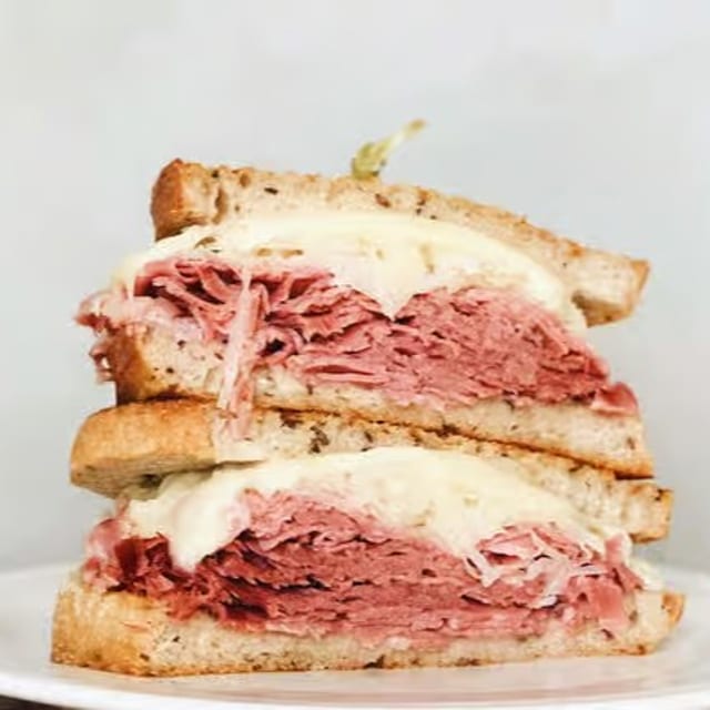 Reuben with Sauerkraut & 1000 Island.